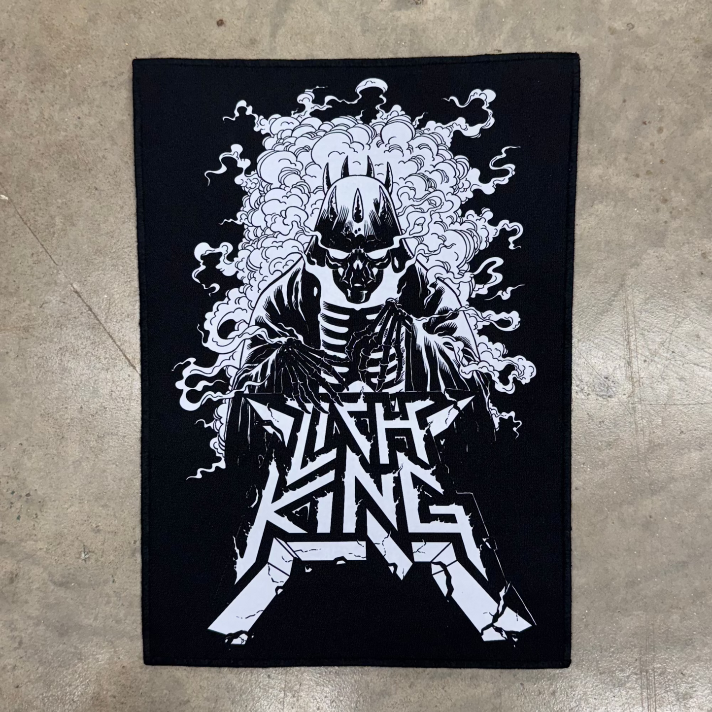 Backpatch - B+W Embroidered