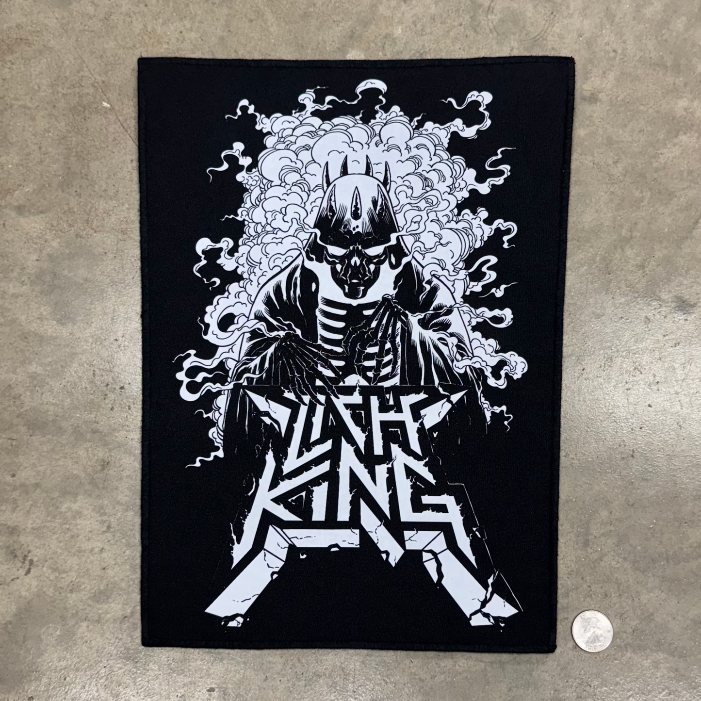 Backpatch - B+W Embroidered